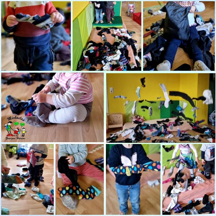 Spielspaß mit Socken